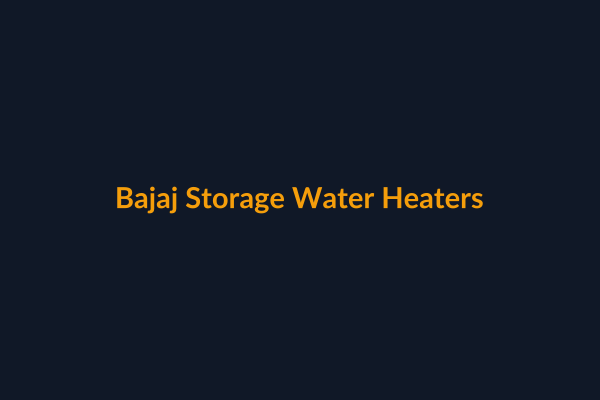 Bajaj Storage Water Heaters available at Raguveer Electric Talala